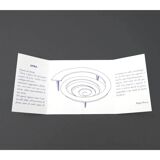 "Spirale" fruit bowl by Giuseppe Rocco for RSVP in glass and silver-plated metal, Italy 1980