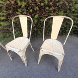 Lot 4 chairs A by Tolix