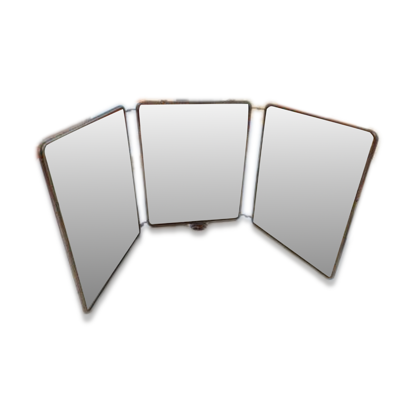 Triptych mirror from the 50s / 60s