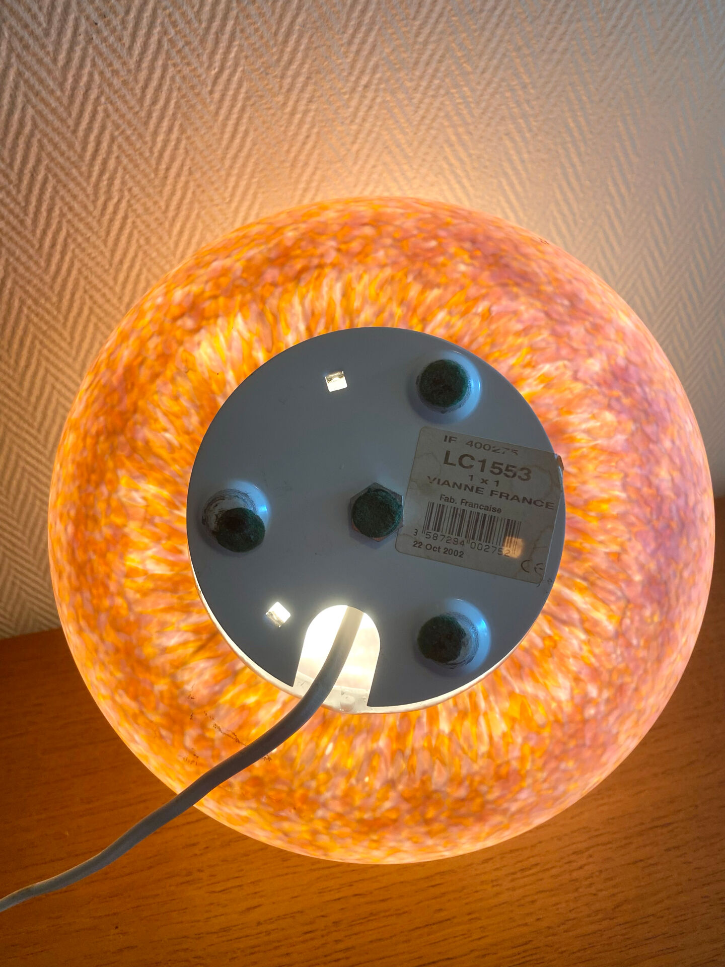 Grande lampe boule vianne