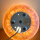 Grande lampe boule vianne