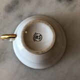 4 cups antique earthenware