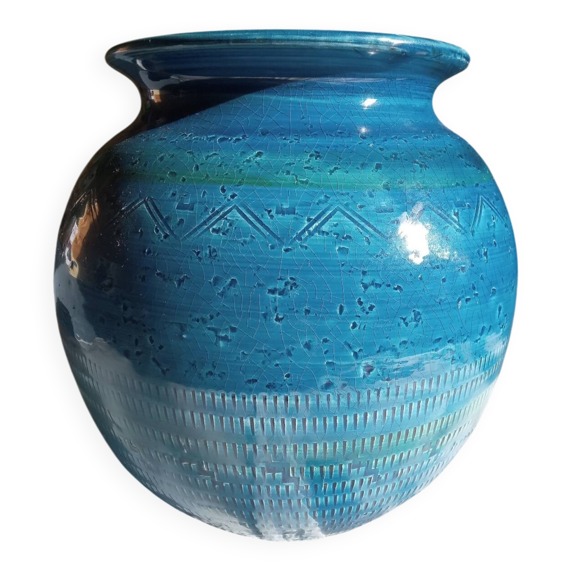 Vase italien aldo londi piyr bitossi - serie rimini