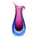 Murano vase, mid-century modern, glass, Mandruzzato, Italy, 1950s