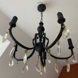 Lustre ancien  Pampilles