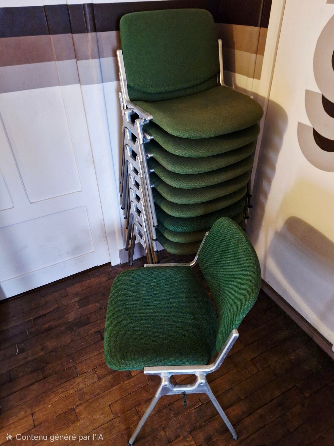 Set of 4 DSC 106 Chairs by Giancarlo Piretti for Castelli / Anonima