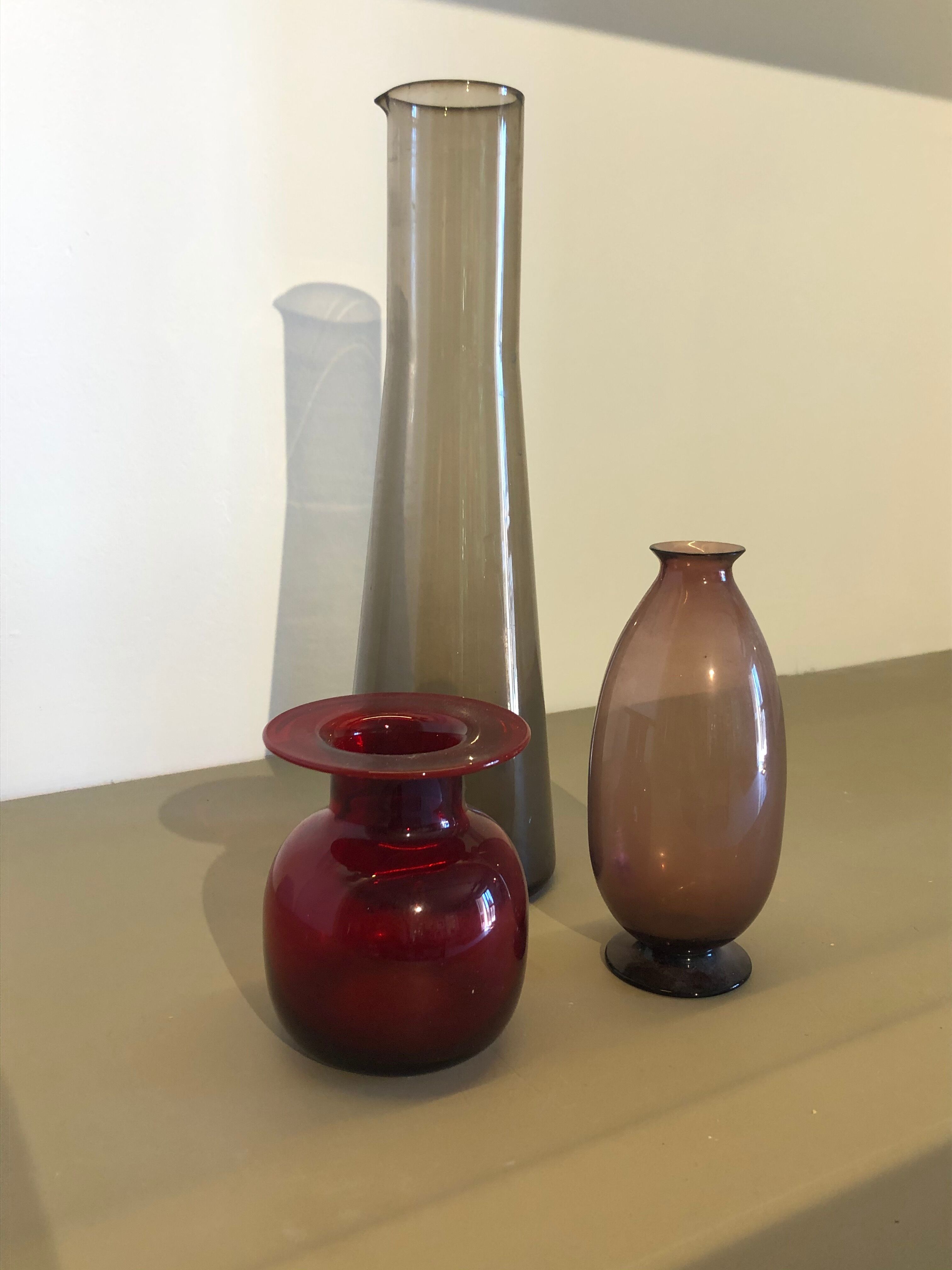 Vase rouge, Murano