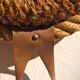 Rope mirror by Audoux-Minnet 1950