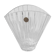 Crystal vase of Arques of the Eventail colection, Art Deco