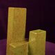 Geometric Twin-Column Ceramic Vase Space Age, Italy 1970