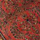 Handmade antique Persian Sarouk runner 3.2' x 7.10' (97cm x 241cm) 1900s - 1B708