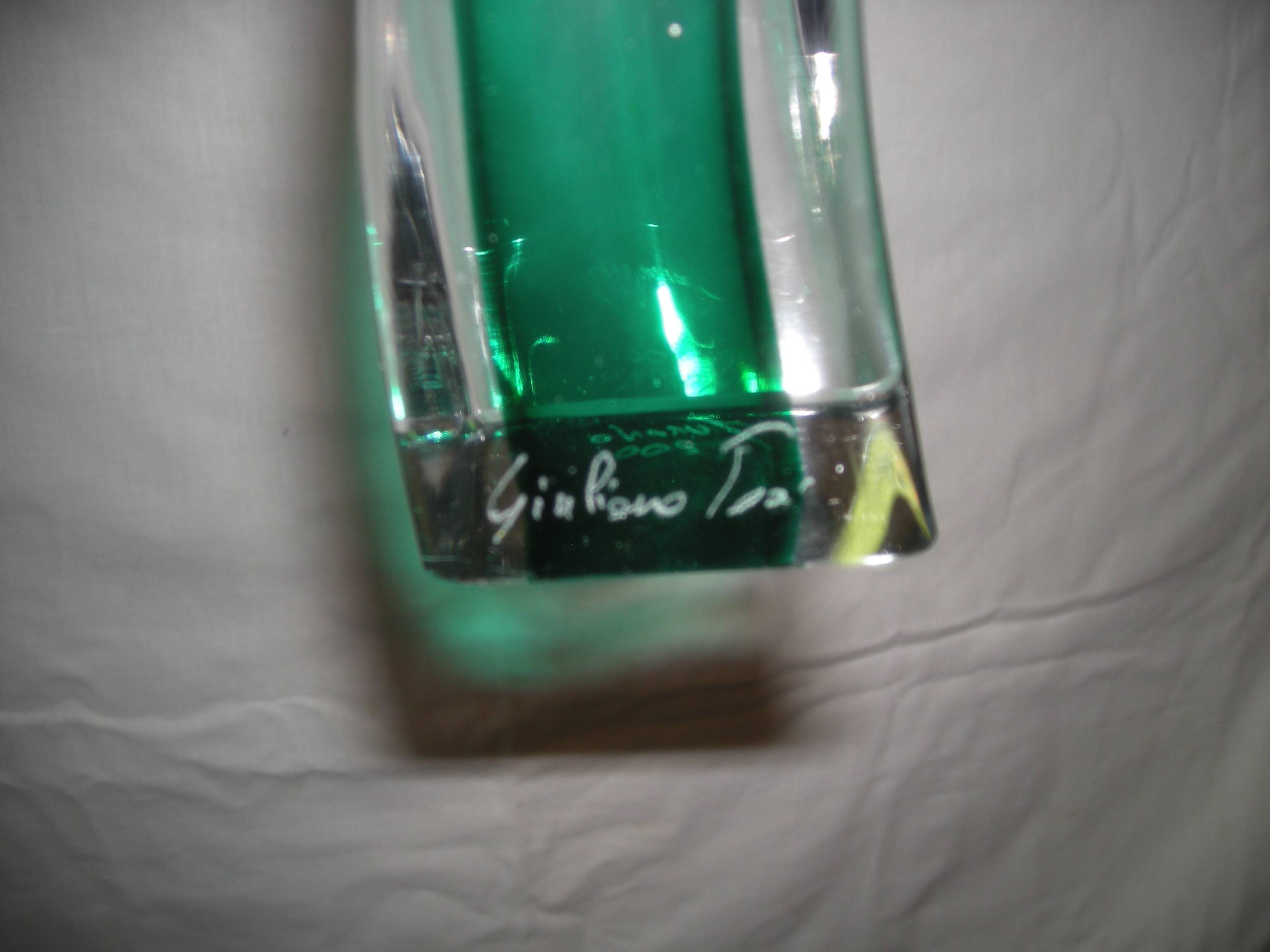 Murano candle holder - Giuliano Tosi