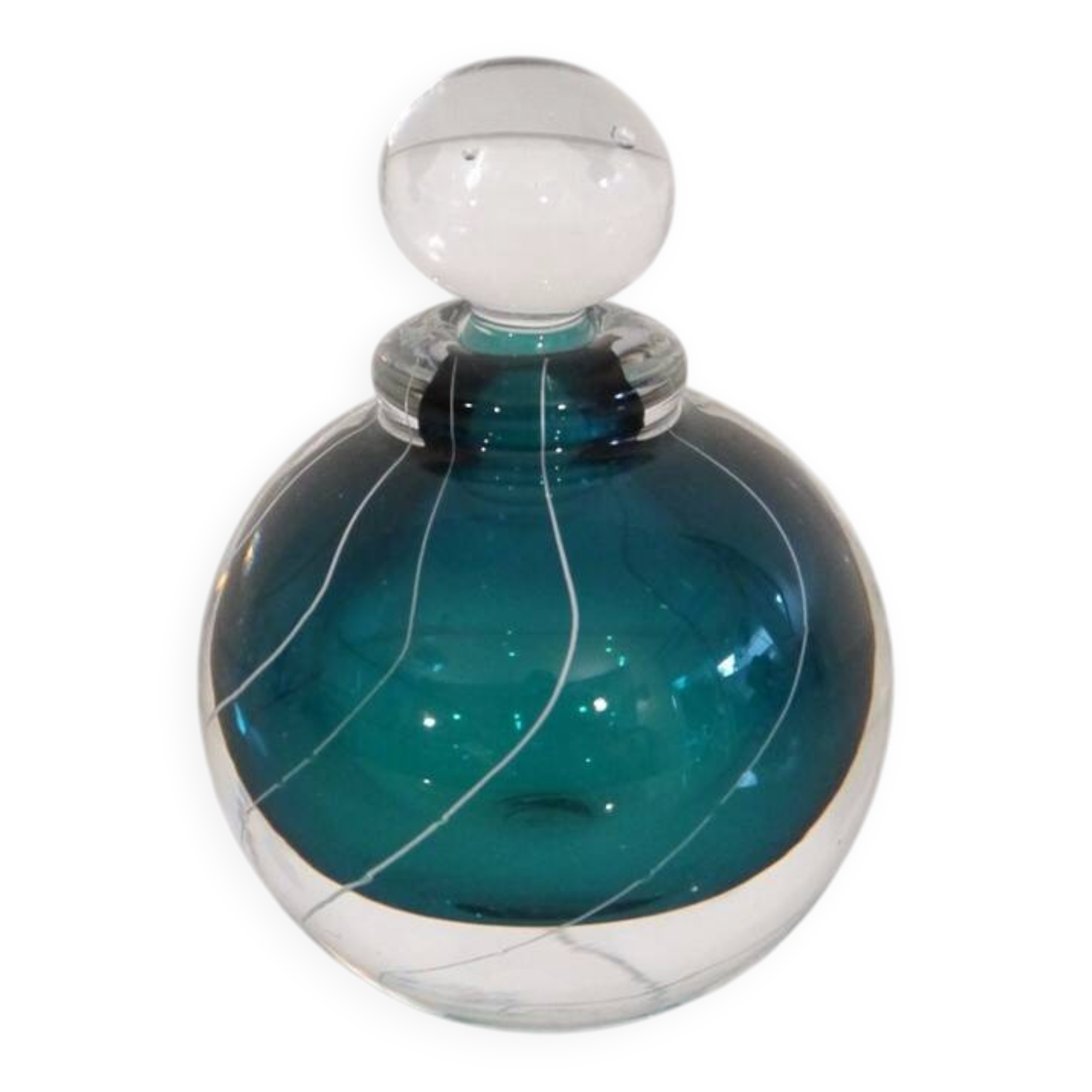 Murano glass bottle 1970
