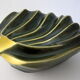 Vintage ashtray 1950 two-tone ceramic