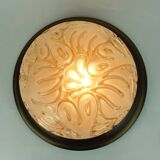 beautiful mid century CEILING FIXTURE plafoniere flush mount 1970