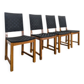 Série de 4 chaises modernes
