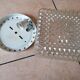 Square glass ceiling light