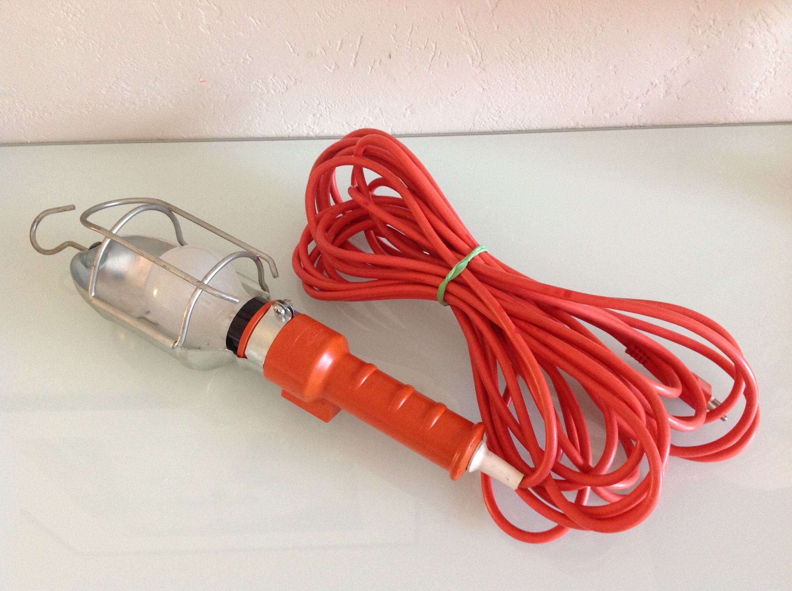 Scame orange workshop walker industrial/vintage 60s-70s