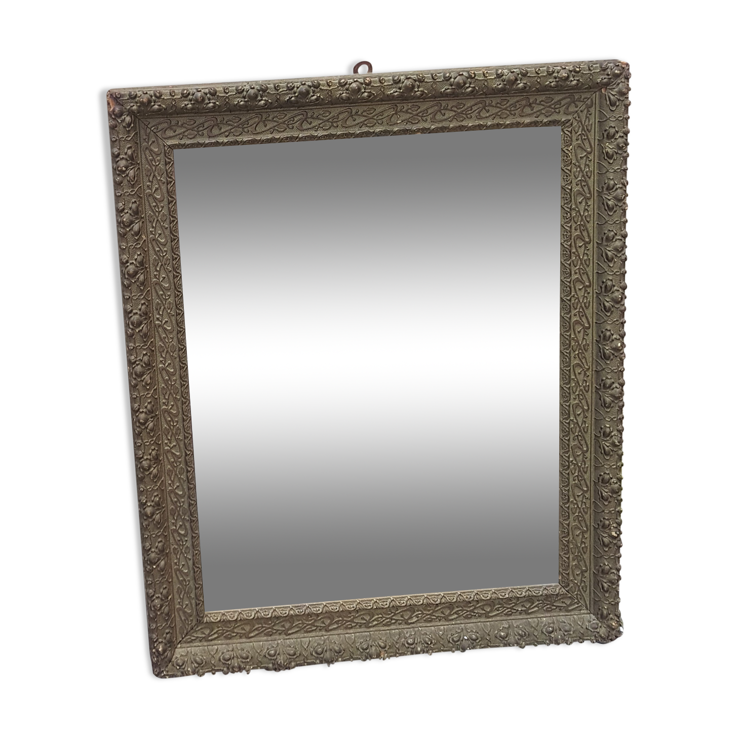 Napoleon III mirror in carved wood