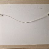 Watercolour 1981 "The Eucalyptus of Kelinda", signed S. Zurich and framed.