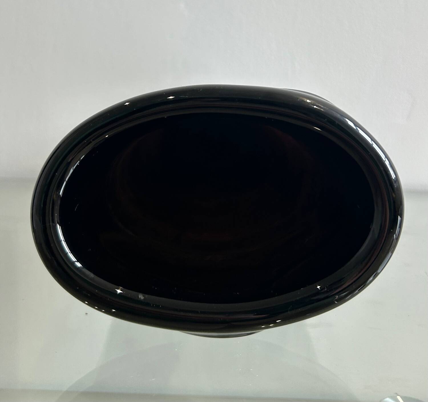 Blown glass vase