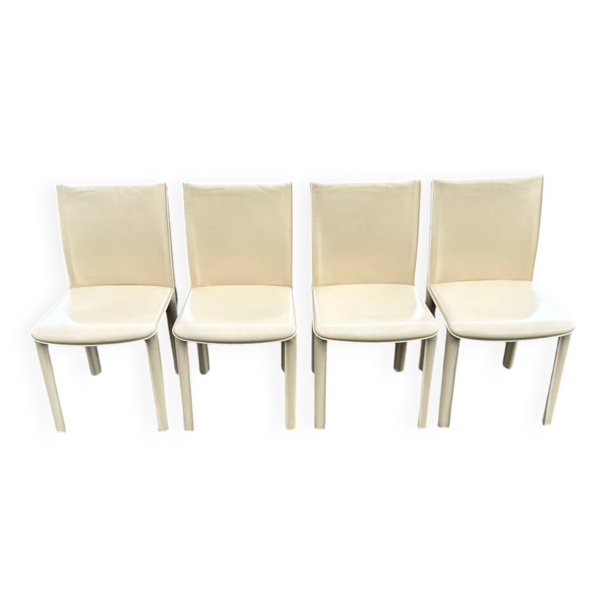 Set of 4 Italian chairs Arper Italy