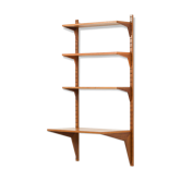 Poul Cadovius shelving unit with a desk, 1960s