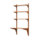 Poul Cadovius shelving unit with a desk, 1960s