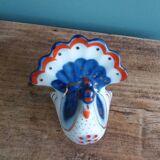 Lomonosov Russian zoomorphic peacock pepper shaker