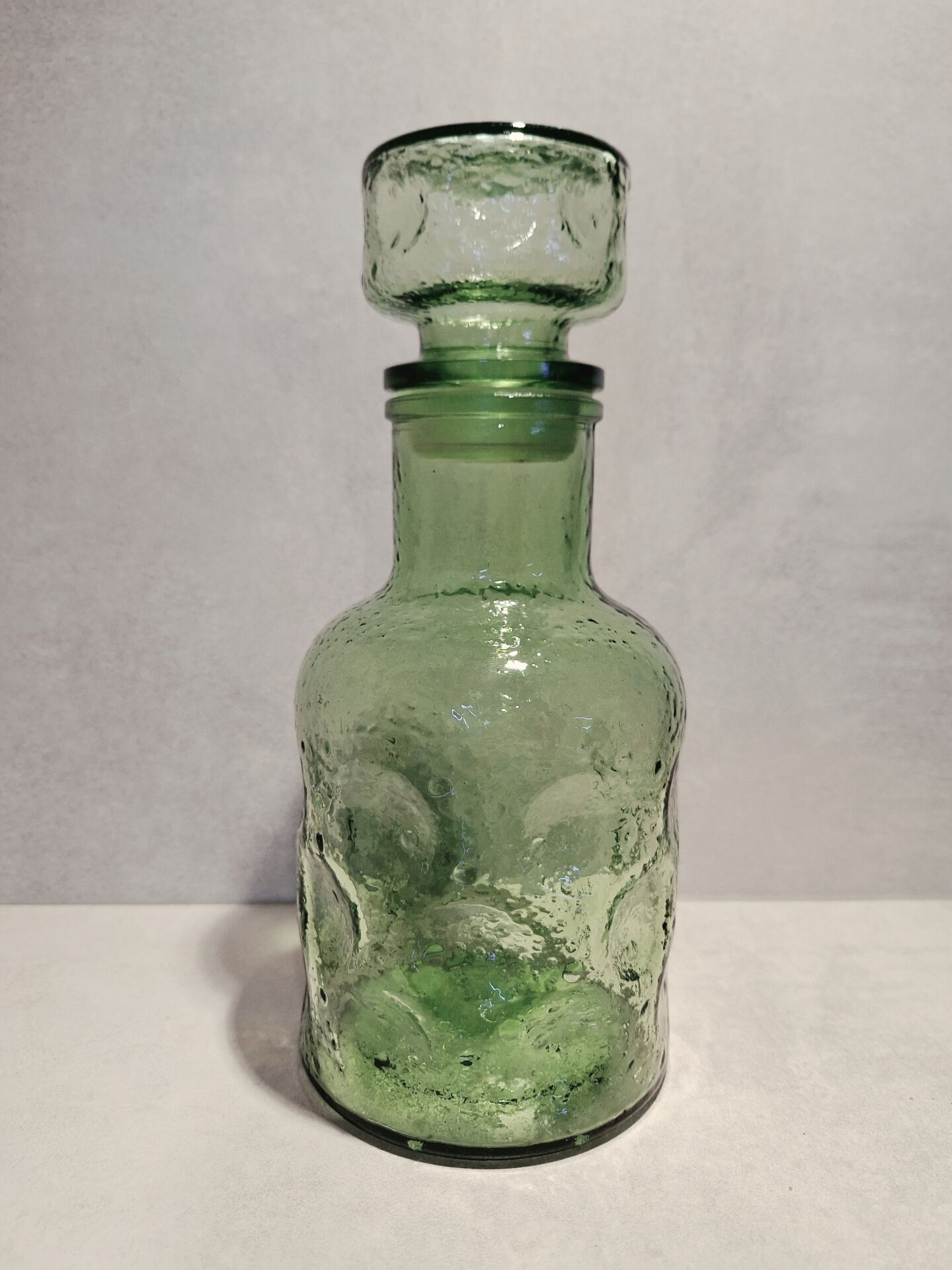 Retro glass carafe