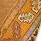 Turkish carpet, late 19th century, 85x140cm.