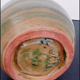 Ceramic vase signed.