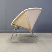 Vintage cocco Chair by Rudolf Wolf for Rohé Noordwolde, 1960s