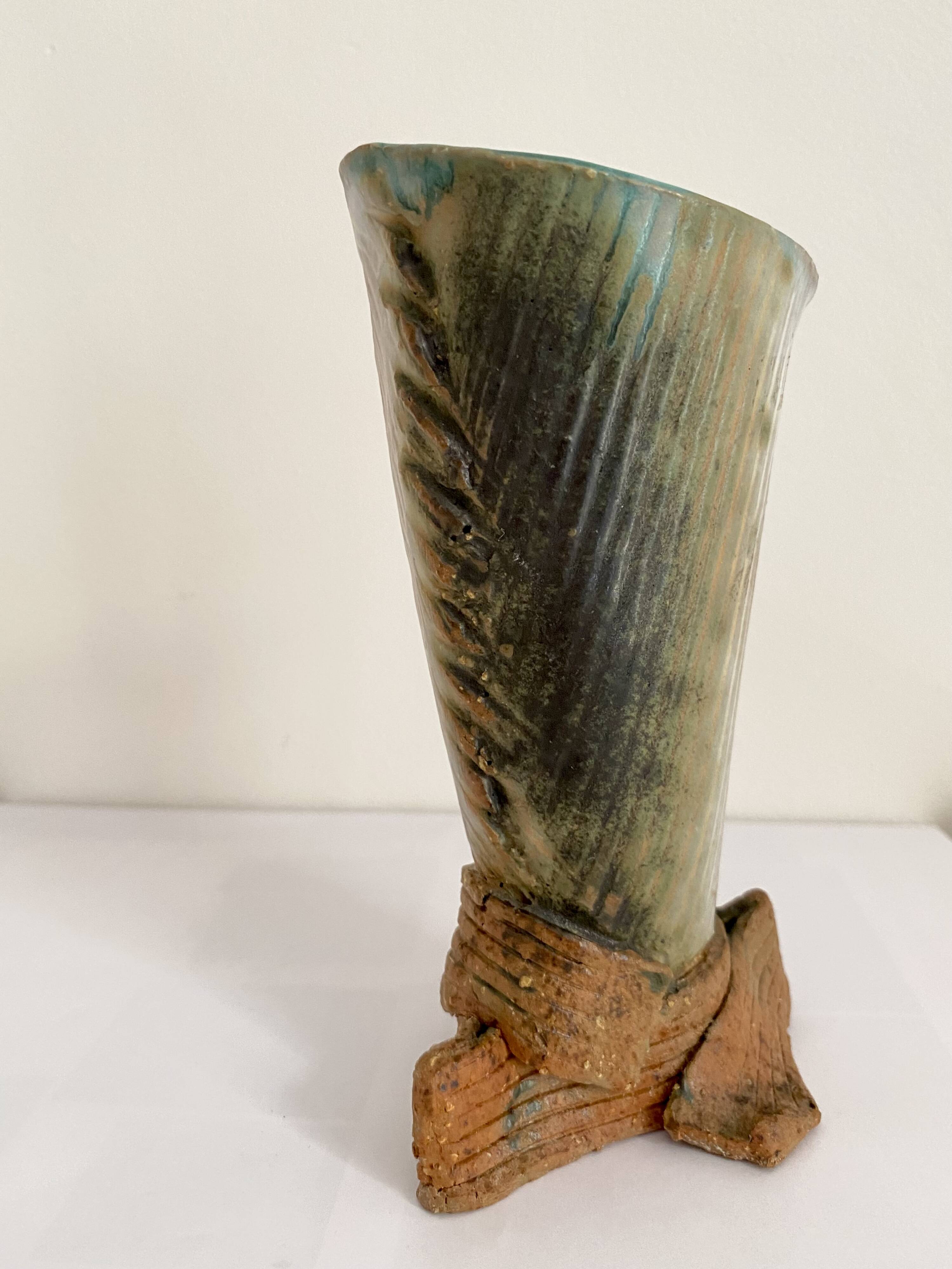 Wabi-sabi vase from the 1970s