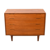 Vanity dresser in teak by Ib Kofod-Larsen 1960s