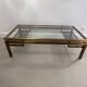 Table basse doré Guy Lefevre pour la maison Jansen