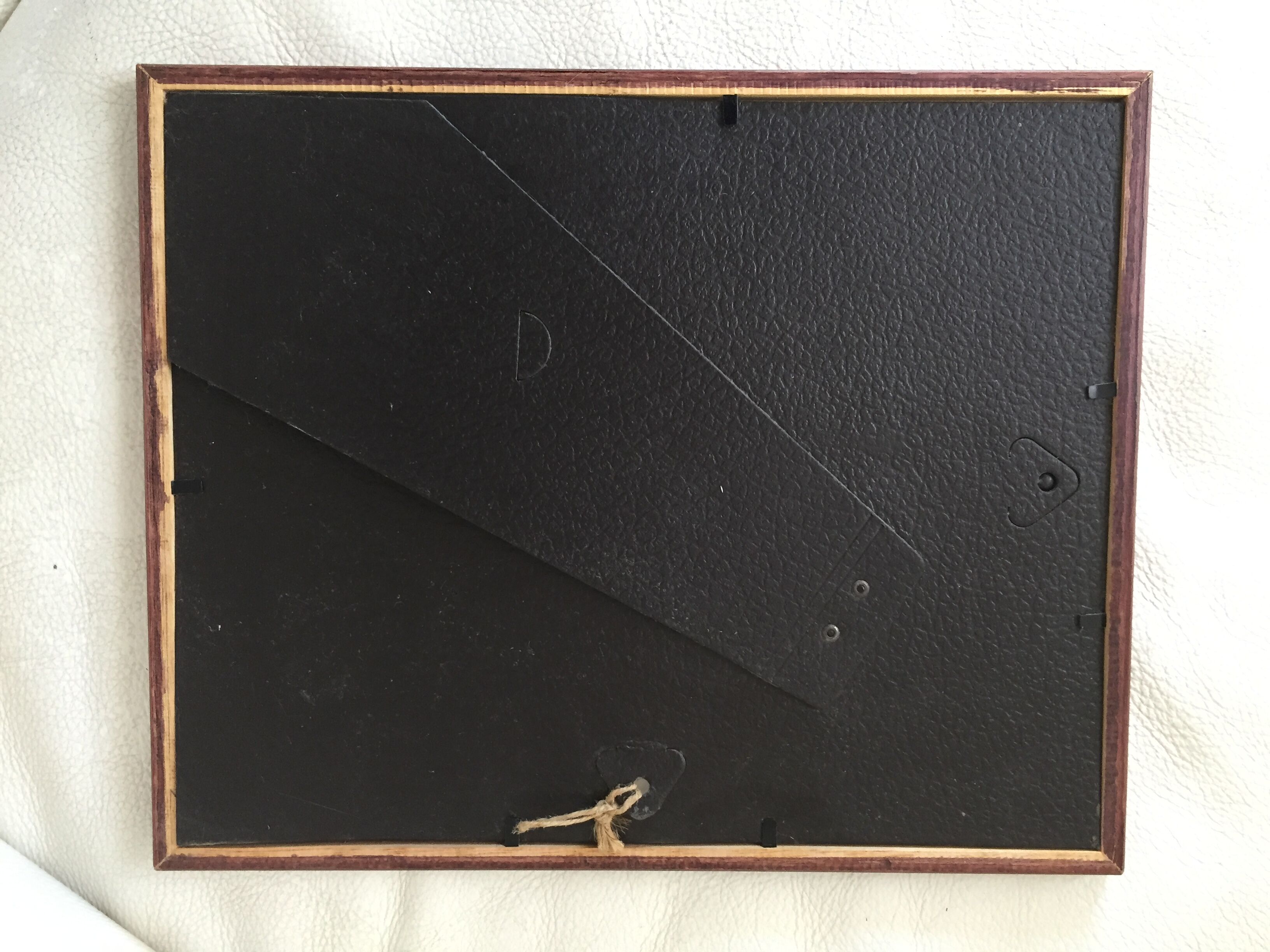 Framed watercolor by Roland Chetelat