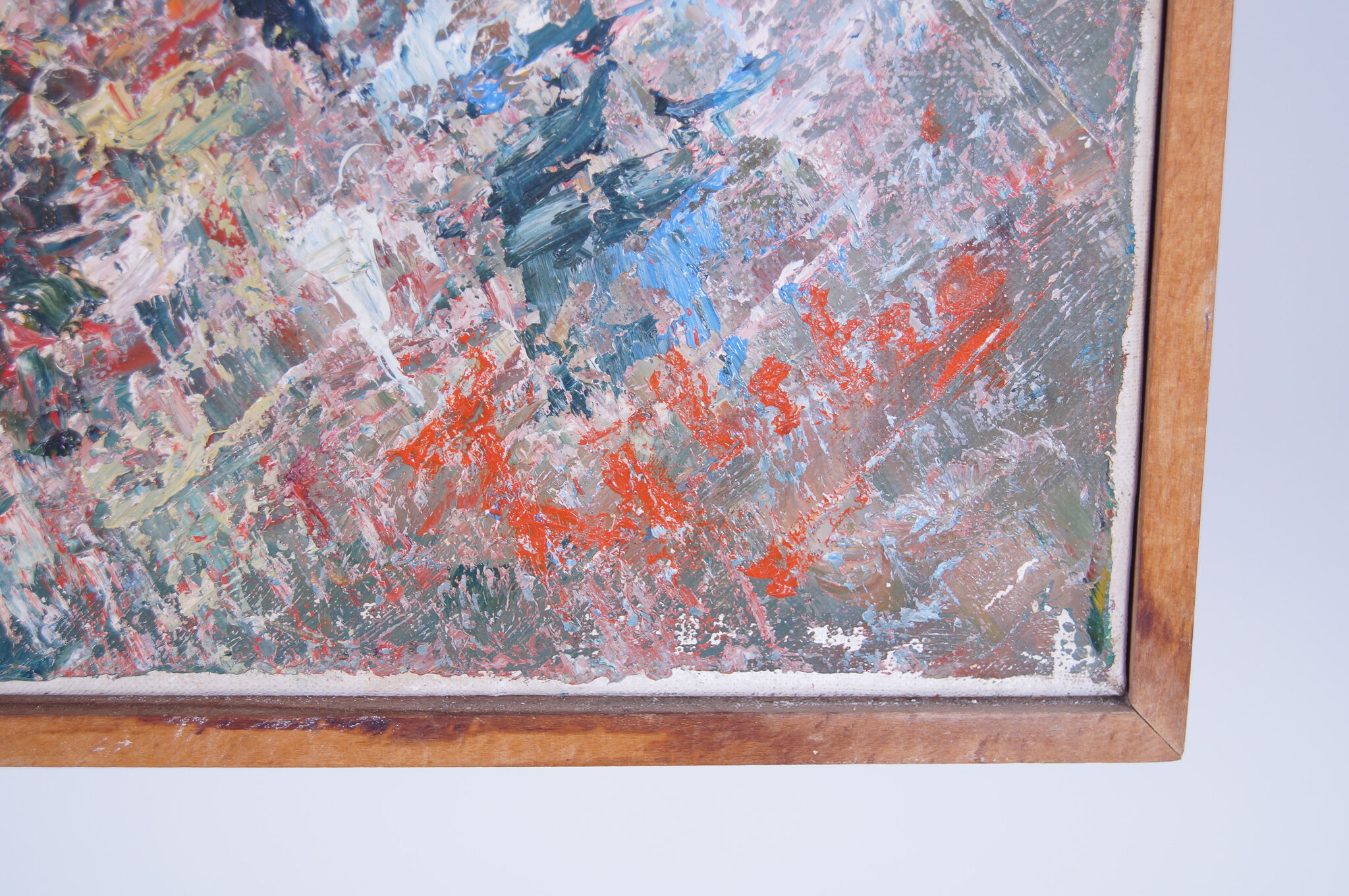 Pallet Knife Painting from Zijlstra - Blossom - 1950's