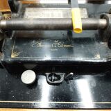 Thomas Edison cylinder phonograph