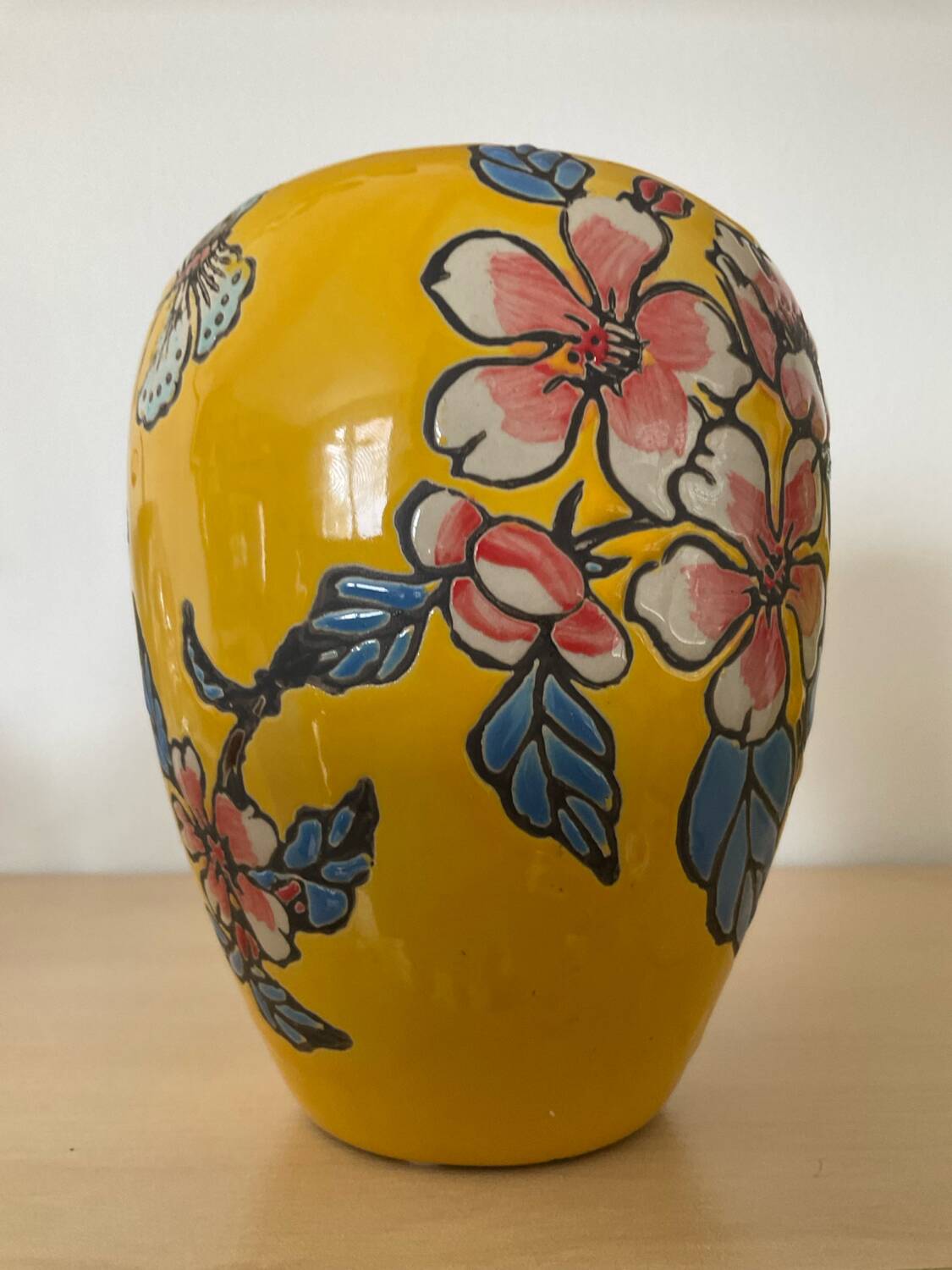 Duo de vases vintage en céramique