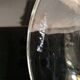 Large carafe / Jug in Paris crystal with stained glass decoration signed H 30 cm