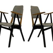 Fauteuil vintage Palais De Tokyo par Zwager Ermeloo, design 1950