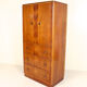 Armoire vintage Gents Compactum noyer art déco