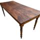 Louis Philippe oak table, 19th century, France