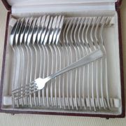 Silver metal housewife Art Deco Style Goldsmith Bolland Belgium