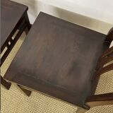 Set of 6 Mahogany wooden chairs