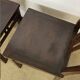 Série de 6 chaises en bois Acajou