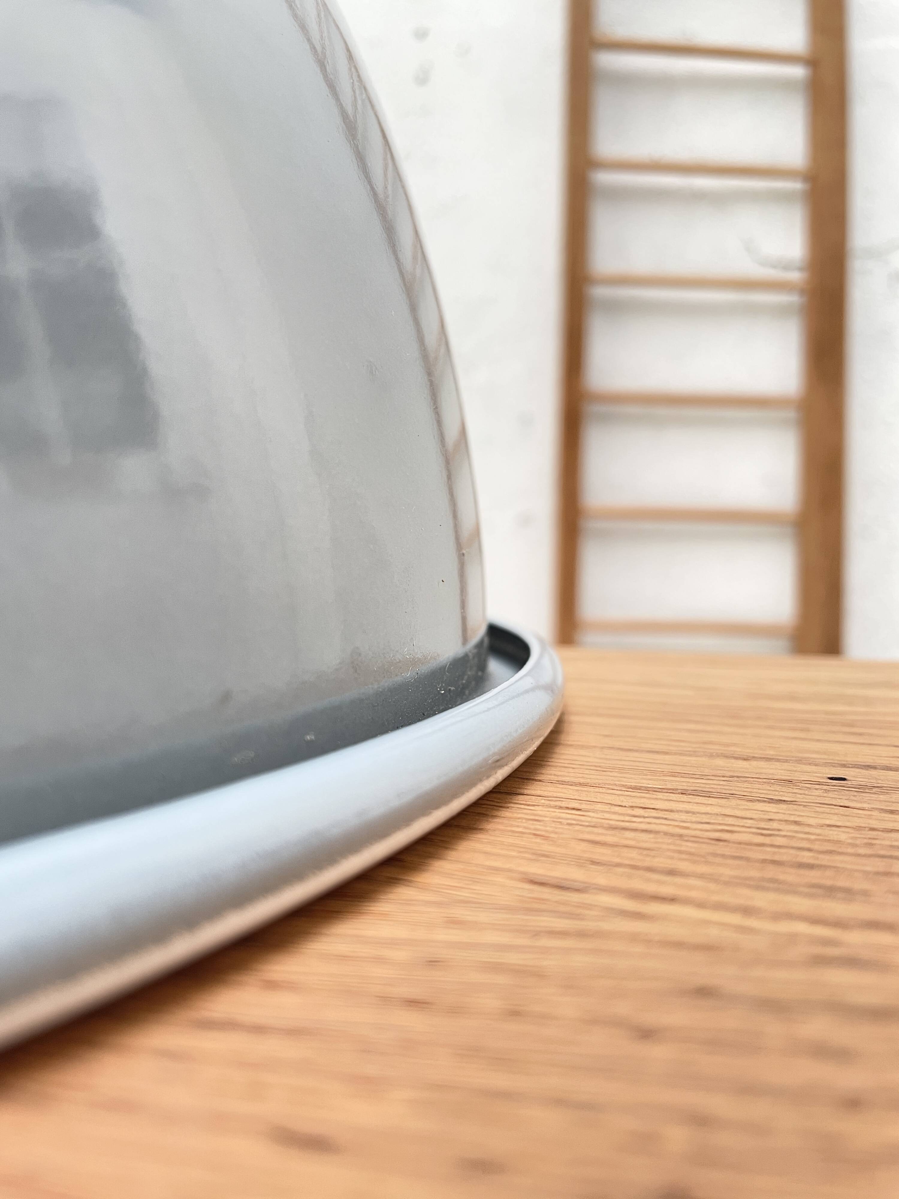 Pair of industrial lamps.