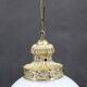 1970s Glass Pendant Light, Czechoslovakia