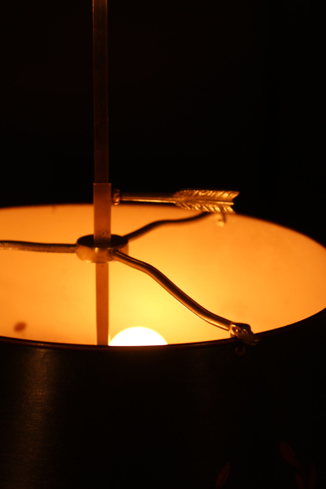 Empire hot water bottle lamp